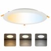 Oprawa podtynkowa downlight LED, 30W, 3000lm, IP20, CCT, okrągła, biała, ALEXIS HOROZ
