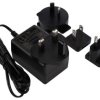 RS PRO Adapter AC/DC 18 W Uwy 9V Jack 2,1 x 5,5 mm Wymienny 1 -wyjściowa 2 A