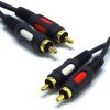 KABEL RCA 7,5m CINCH 2RCA - 2RCA VITALCO ŁEZKA RK230