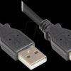 2212-AA5S Cabel USB 2.0 male A > male A, black, 5,0m