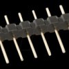 952-12-010-1-00 Pin header RM 2.54mm, straight, 1-row, 10-pin