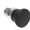 Metalowy przycisk grzybkowy odblokowanie przez obrót fi40mm normalne zatrzymanie Czarny LPSB6642