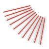 Wtyk goldpin 1x40 prosty raster 2,54mm - czerwony - 10szt. - justPi