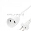 Przedłużacz 1GN 1,5m biały ( 2x1mm)