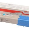 OKI Wkład z tonerem C332 MC363 tusz oryginalny Cyjan