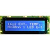 WYŚWIETLACZ LCD 2x16 F W1B B/W h:30mm CYRYLICA 16x2