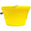 Red Gorilla B4/GP/Y B4 Shallow Bucket Yellow 10 litre