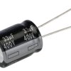 Kondensator 33 μF 400V dc Promieniowe Panasonic Przewód promieniowy roztaw: 7.5 mm