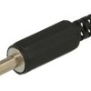 Wtyk; 1,7mm; zasilające DC; 4,0mm; 12,5mm; WDC17-40-12,5; proste; na przewód; lutowany; plastik; RoHS