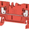 Through terminal block, push-in connection, 1.5 mm², 17.5 A, 6 kV, red, 2534430000