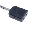 Przejście rozdzielacz Jack wtyk 6,3mm - 2x jack gniazdo 6,3mm
