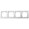 Ramka poczwórna biała R-4G/00 As Ospel