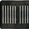ESD interchangeable blades kit, PH0, PH00, PH000, PH1, 1.5 mm, 2.5 mm, 3 mm, 4 mm, T3, T4, T5, T6, T7, T8, T9, T10, TW1, TW2, Ph