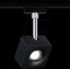 96941 URail LED rail spotlight Cube, 589.1 lm, 8 W, 4000 K, black/chro
