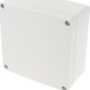PC enclosure, (L x W x H) 119 x 119 x 61 mm, gray (RAL 7046), IP66, 1554N2GY