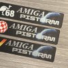 Amiga 2000 dark PiStorm badges 0.5mm thick