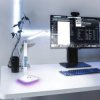 Lampka Biurkowa LED NAIROBI VIDEX z możliwością ściemniania 7,5W 3000K - 5500K RGB Dotykowa Biała