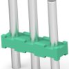 PCB terminal, 3 pole, pitch 3.5 mm, AWG 24-16, 2 A, pin, green, 1986717-3