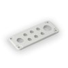 Pokrywa boczna Cubo O 216x86mm rozmiar F2 zawiera uszczelkę PUR 6xM20 + 1xM32 + 1xM4 PC F2169