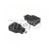 Wtyk mikroHDMI - gniazdo HDMI przejściówka