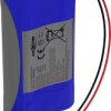 Akumulator ANSMANN 2S1P 2x kabel 18650 Li-Ion 7,2 V 2600 mAh