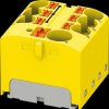 3273862 PTFIX distributor block, 10/6x4, yellow