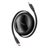 Kabel Wysuwany Baseus Free2draw Mini Usb-C - Usb-C 100W 1M - Czarny