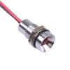 Q8R5CXXHR06E Hyper Bright Red Recessed 8mm 6VDC LED Panel Indicator IP67 APEM