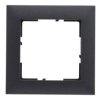 SUNO Ramka 1 pojedyncza ciemnoszary 721551 LEGRAND