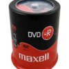PŁYTA DVD-R 47 16x (100 sztuk) OPTYCZNE MAXELL / 275611.40.AS