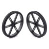 Koła Pololu 90x10mm do serw Standard z wałem 5,8mm 25T (czarne)
