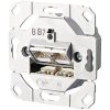 Metz Connect 1307381200-I Network outlet Flush mount Insert CAT 6 2 ports