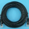UTPL 5e 10,0mb CZARNY PATCHCORD