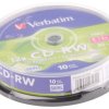 Nienagrane płyty CD, 700 MB, 12X, opakowanie: Trzpień, ilość: 10