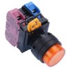 YW1L-A2E11Q4A Amber 24V illuminated 22mm Maintained Push Button Switch 1NO-1NC IP65 IDEC