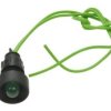 KONTROLKA KLP10G/230V 13MM PODŚW.ZIEL.