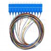 Pigtail światłowodowy SM SC/UPC G657A2 bezhalogenowy LSOH kolorowy 2m 12szt NEKU