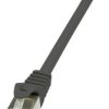 kabel LAN LogiLink CP2073S, 1 szt., RJ45, CAT 6, F/UTP, 5.00 m, czarny