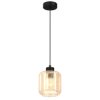 Lampa wisząca SOMBRA AMBER 1xE27 MLP8370 Milagro