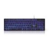 Klawiatura GEMBIRD KB-UML3-01 podświetlana RGB Multimedialna USB LED