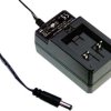 Adapter AC/DC Uwy 18V dc Iwy 1.66A Złącze 2,1 x 5,5 x 11 mm, biegun dodatni w środku 30W