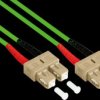 LW-810SC5 Duplex Jumper OM5 50/125µ SC/SC, LSZH, 10m, green