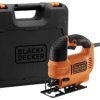 Black & Decker BLACK & DECKER - Stichsäge KFBES500K 500W Piła wahadłowa KFBES500K-QS zaw. walizkę 500 W