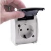 Viplast Koala Gniazdo Schuko Pojedyncze Z Dymną Klapką