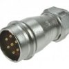 Wtyk przemysłowy męski, 7 pinów, na kabel WF28