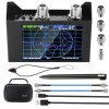 SAA-2N NanoVNA V2 Analizator antenowy Analizator sieci wektorowej 3G 4.0 calowy ekran dotykowy Shortwave HF VHF UHF z metalową o