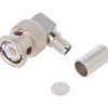 WBNC-H155K Wtyk BNC zaciskany na kabel H155 kątowy