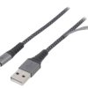 USB-MICRO-TXT/2.0 Kabel USB 2.0 USB A wtyk, USB B micro wtyk 2m 480Mbps