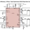 Triple Output Synchronous 3-Phase DC/DC Controller with Up/Down Tracking