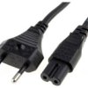 Kabel: 2X0,75Mm2, Cee 7/16 (C) Wtyk,Iec C7 Żeński, 5M, 2,5A Lt-207+503...